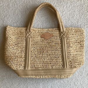 MZ Wallace New York straw tote